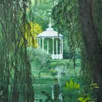 Pavillon im Palmengarten in Leipzig